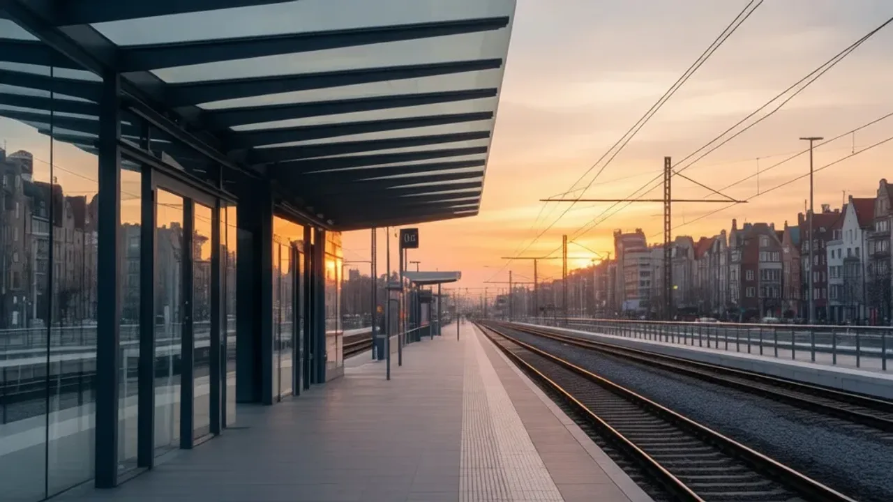 Łostowice Świętokrzyska 06: Praktyczny przewodnik po trasie i rozkładzie jazdy Nowoczesny tramwaj linii nr 6 na przystanku Łostowice Świętokrzyska 06 w Gdańsku.