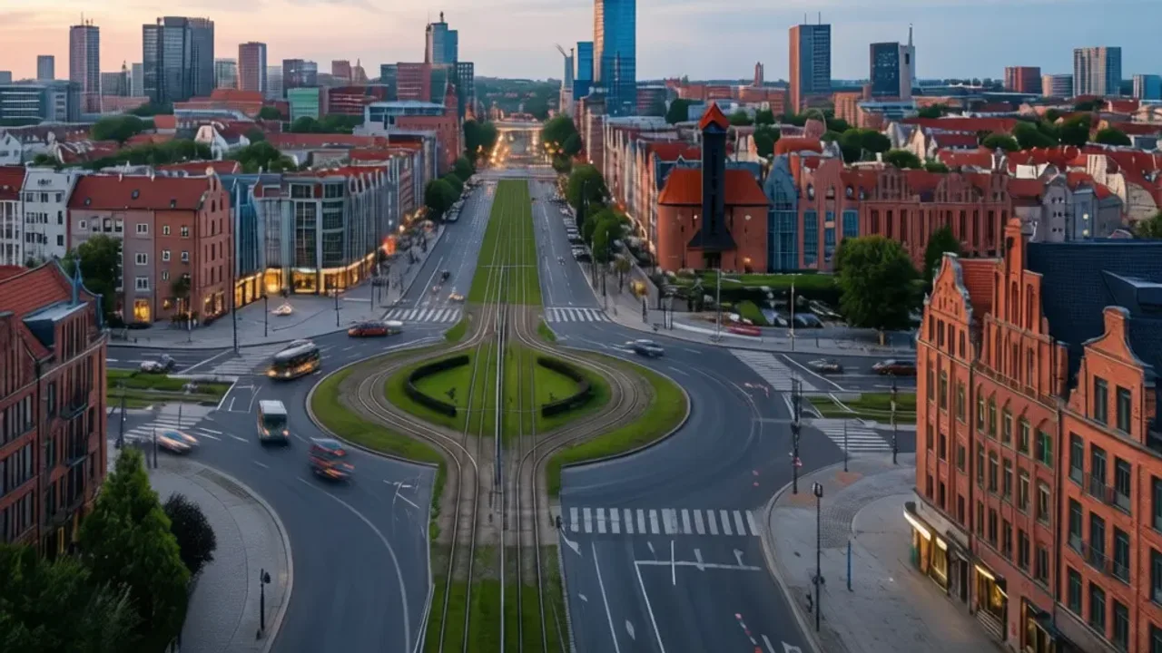 Rondo Romana Dmowskiego: historia, modernizacja i przyszłość skrzyżowania
